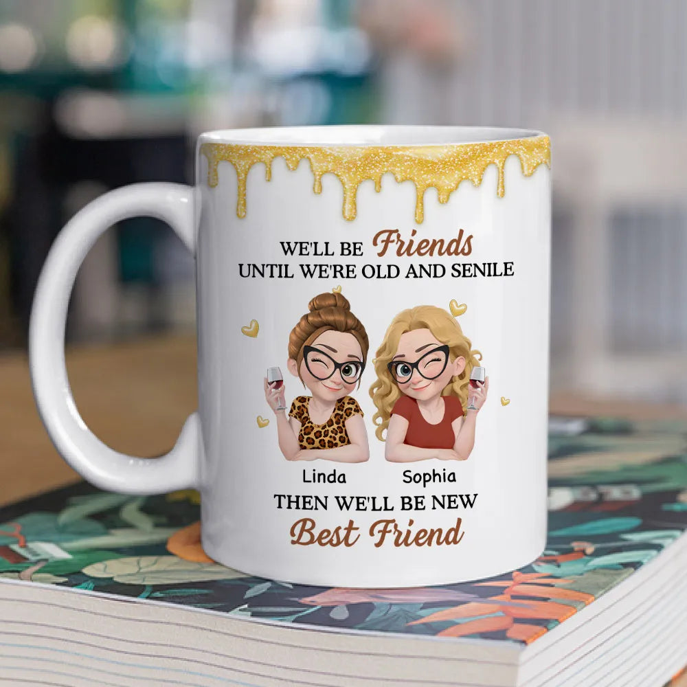 Personalized Best Friend Mug for Women - Funny Friendship Gift Cup MagicInPrints