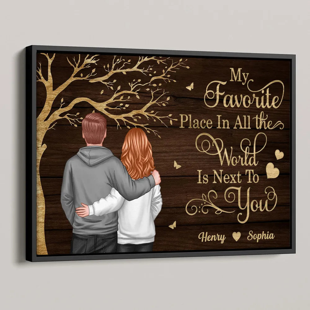 Personalized Couple Wall Art for Home Decor - Sentimental Gift Poster or Canvas MagicInPrints