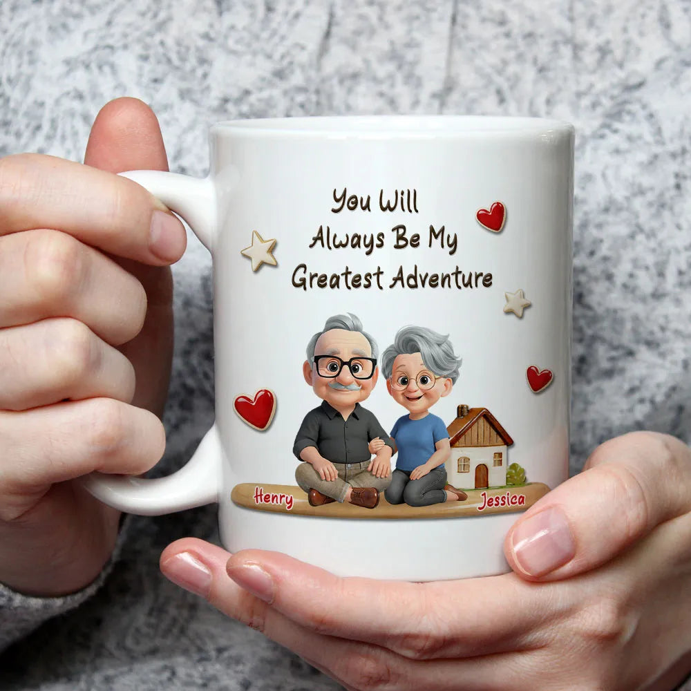 Personalized Couple Mug for Grandparents - Sentimental Gift for Anniversary Cup MagicInPrints