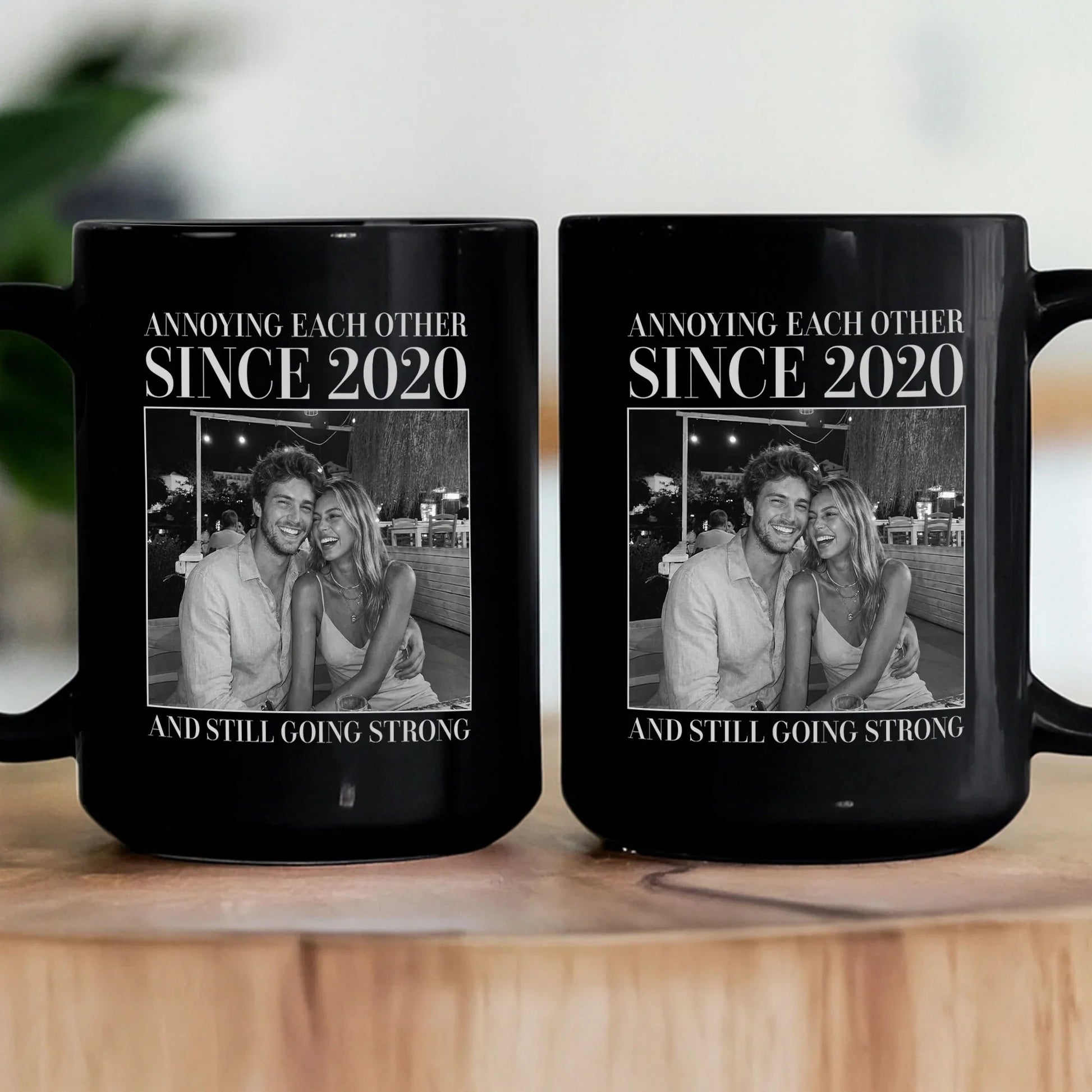 Personalized Couples Mug for Anniversary - Funny Gift Since 2020 Cup MagicInPrints