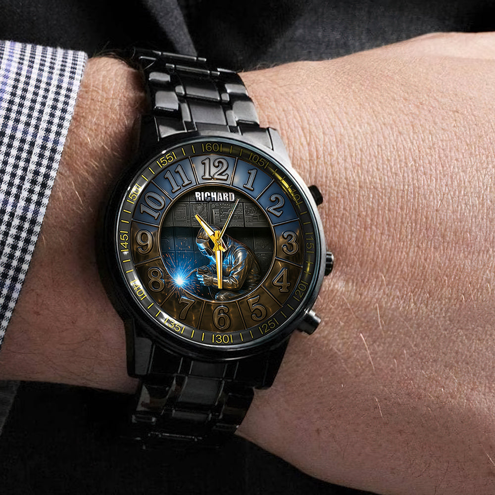“Timeless Craftsmanship for the Modern Man” - Welder Men's Watch - Personalized Gifts for Him