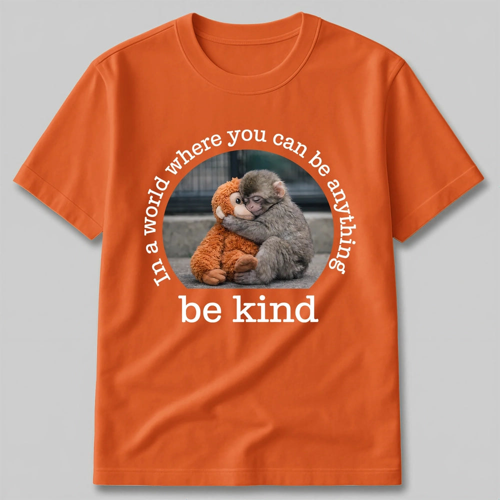 Funny Graphic T-Shirt for Adults - Team Punch Monkey Design Cloth MagicInPrints