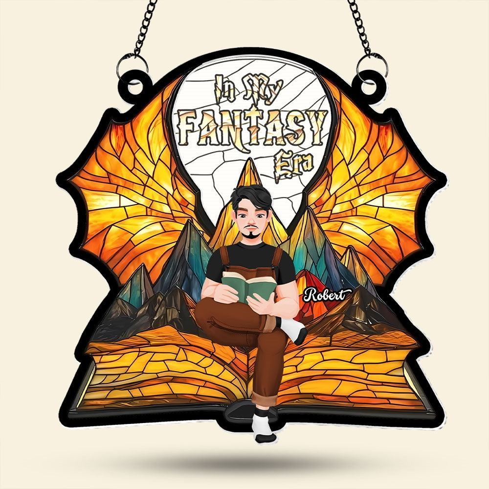 Personalized Fantasy Book Lover Suncatcher Ornament Ornament PopCulturePrints