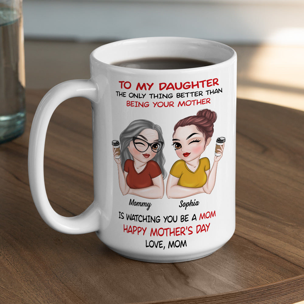 Personalized Mother's Day Mug for Daughter - Sentimental Gift from Mom Cup MagicInPrints