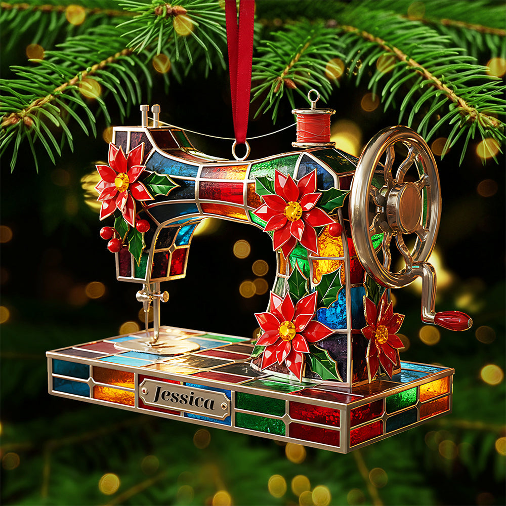 Personalized Gifts For Sewing Lovers Christmas Ornament Ornament MagicInPrints