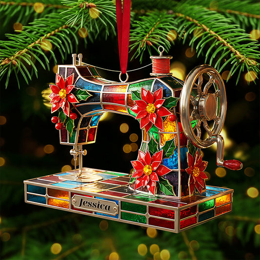 Personalized Gifts For Sewing Lovers Christmas Ornament Ornament MagicInPrints