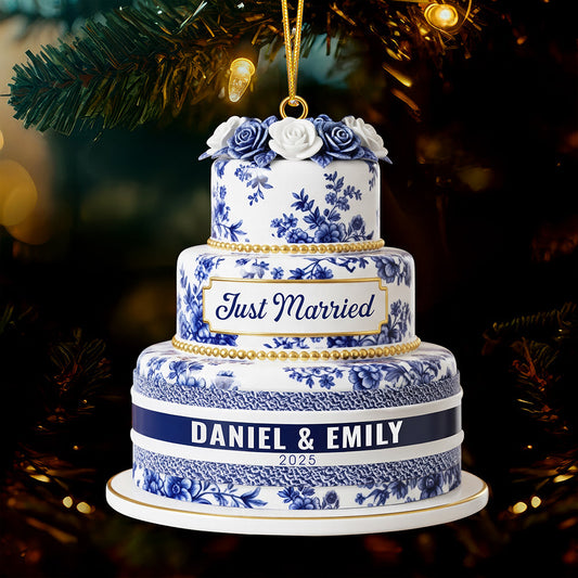 Personalized Gifts For Newlyweds Christmas Ornament Ornament MagicInPrints