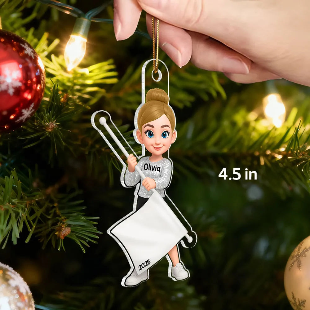 Personalized Marching Band Ornament for Kids - Christmas Gift Ornament MagicInPrints