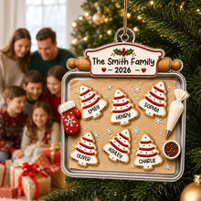 Load image into Gallery viewer, Personalized Acrylic Christmas Ornament Custom Family Gift
