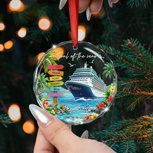 Load image into Gallery viewer, Personalized Cruise Crystal Ornament Custom Family Gift
