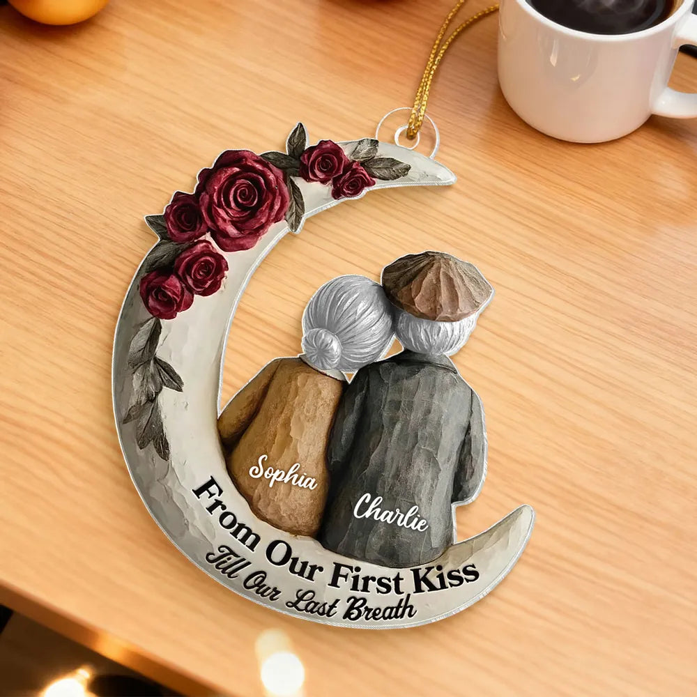 Personalized Couple Ornament for Grandparents - Sentimental Keepsake Gift Ornament MagicInPrints