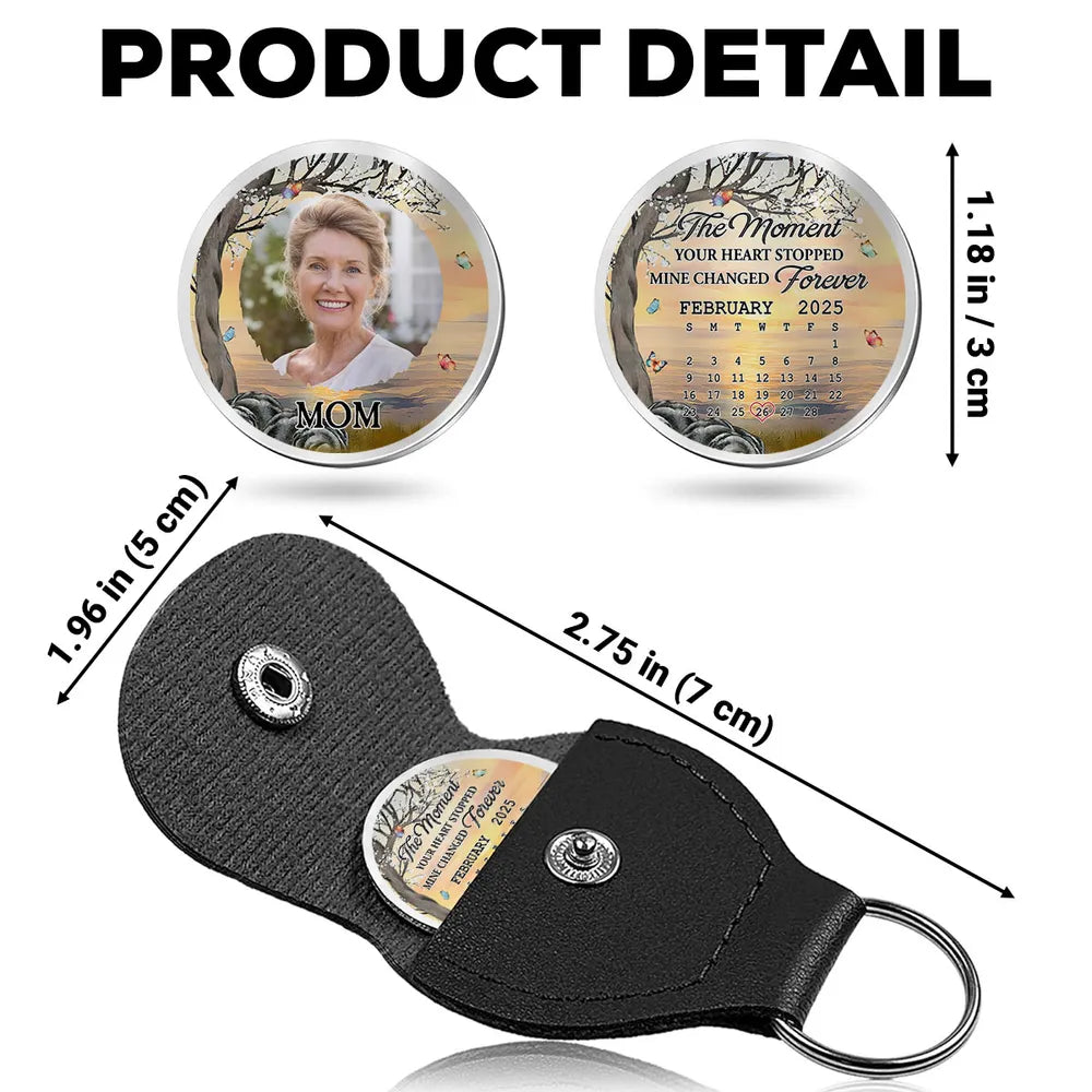 Personalized Photo Keychain for Mom - Memorial Keepsake Gift Keychain MagicInPrints