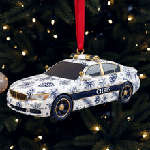 Load image into Gallery viewer, “Celebrate Your Inner Hero!” - Personalized Christmas Police Car Ornament - Perfect Gift for Law Enforcement Officers and Their Families Ornament MagicInPrints
