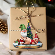 Load image into Gallery viewer, After All These Years I Still Just Want To Touch Your Butt - Naughty Old Gnome Couple Ornament - Personalized Gift for Couples Ornament MagicInPrints
