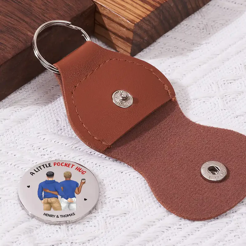 Personalized Funny Couple Keychain - Romantic Gift for Partners Keychain MagicInPrints