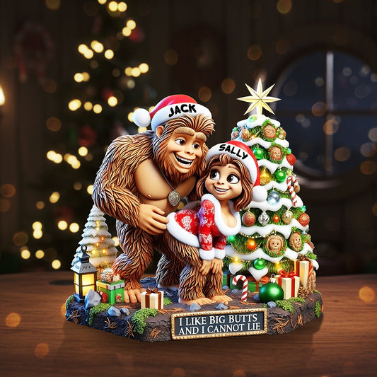 Personalized Christmas Gifts For Couple Plaque Shaped Plaques MagicInPrints