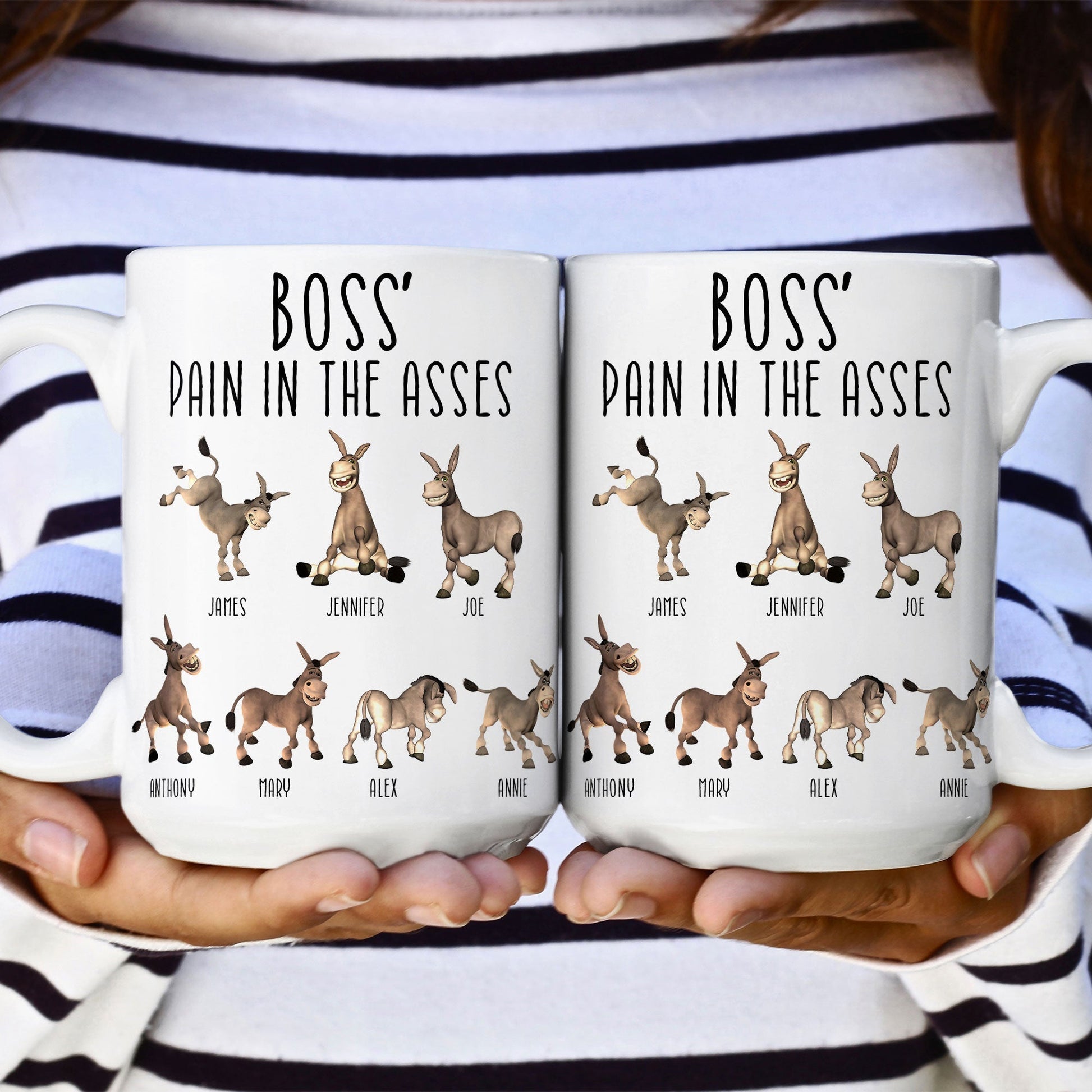 Personalized Boss Coffee Mug Gift for Office Humor - Funny Workplace Present Cup MagicInPrints
