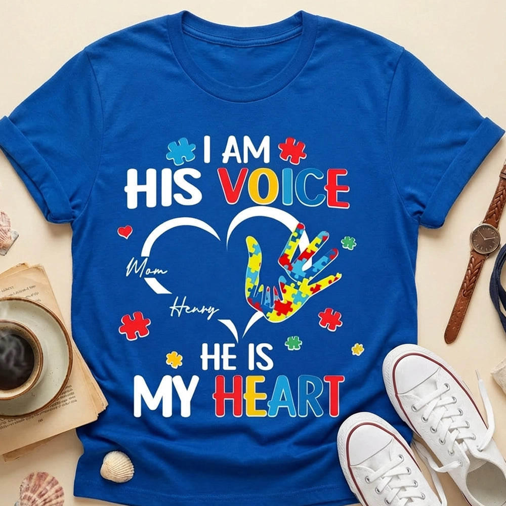 Personalized Autism Awareness T-Shirt for Parents - Heartfelt Message Cloth MagicInPrints