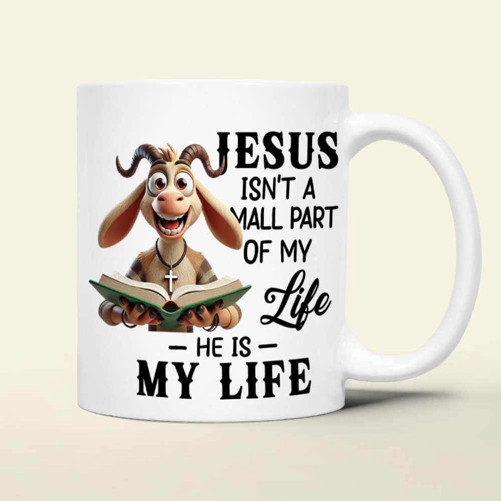 My Life Coffee Mug for Jesus Lovers - Highland Theme Coffee Mug PopCulturePrints