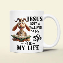 Load image into Gallery viewer, My Life Coffee Mug for Jesus Lovers - Highland Theme Coffee Mug PopCulturePrints
