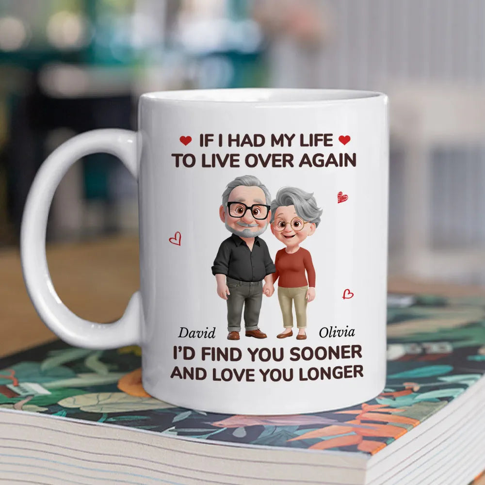 Personalized Couple Mug for Grandparents - Sentimental Gift for Anniversary Cup MagicInPrints