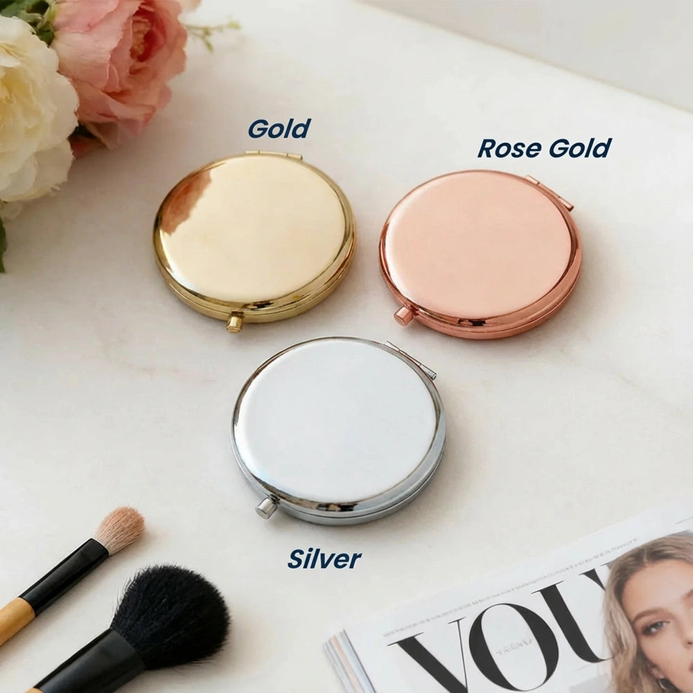Personalized Graduation Compact Mirror for Women - Inspirational Gift Beauty Tools MagicInPrints