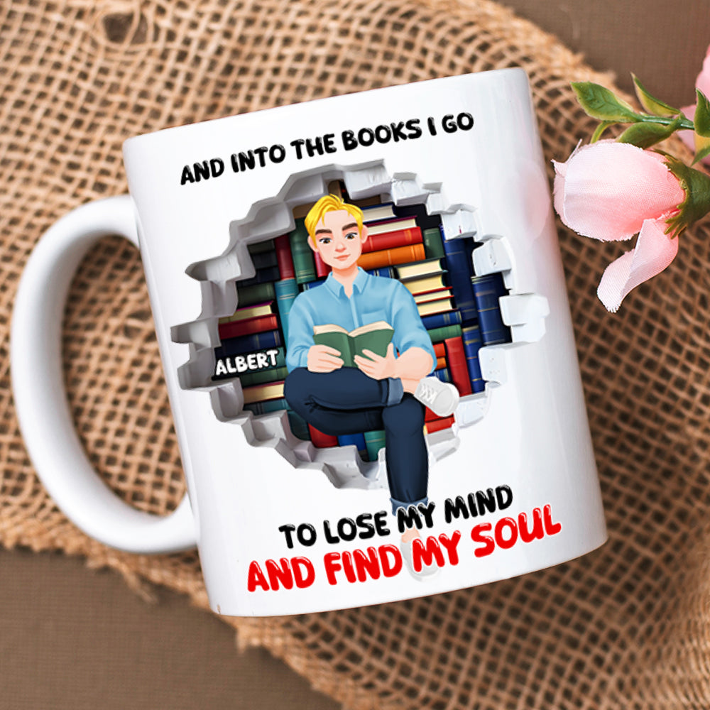 Personalized Book Lover Coffee Mug – Perfect Gift for Readers Coffee Mug PopCulturePrints