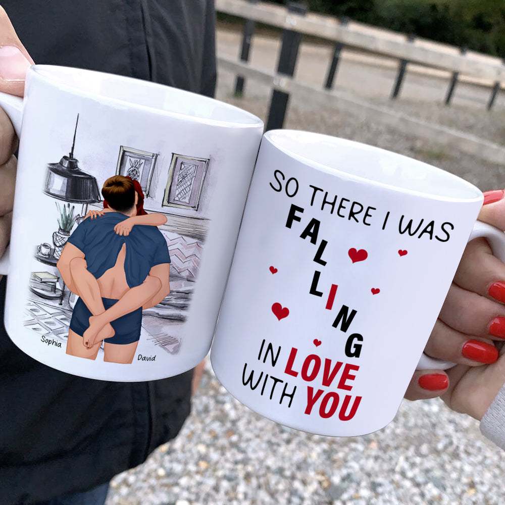 Personalized Love Mug for Couples - Perfect Gift for Anniversaries and Special Occasions Coffee Mug PopCulturePrints