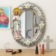 Load image into Gallery viewer, Blessings of Our Lady - Personalized Virgin Mary Mirror Mirror MagicInPrints

