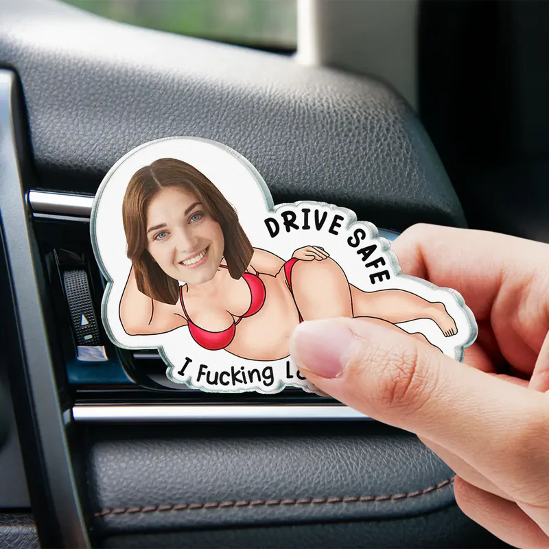Custom Face Car Air Freshener for Drivers - Fun Gift Car Hanger MagicInPrints