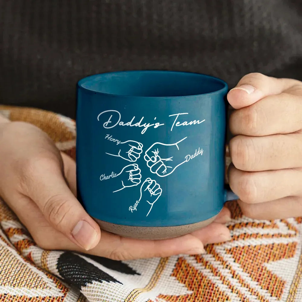 Personalized Family Mug for Dad - Custom Names Coffee Cup - Father's Day Gift Cup MagicInPrints