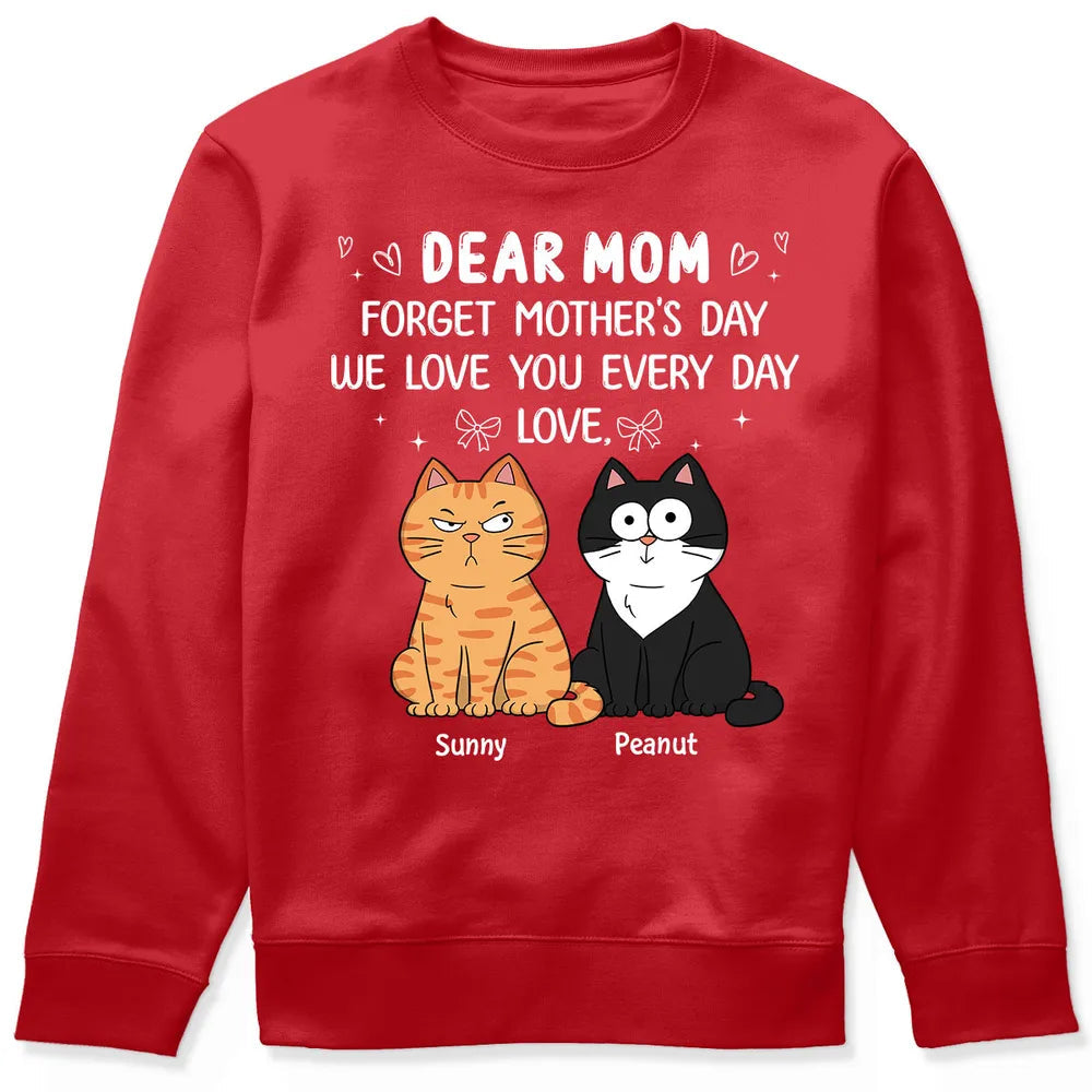 Personalized Cat Mom T-Shirt for Mother's Day - Everyday Love Gift Cloth MagicInPrints