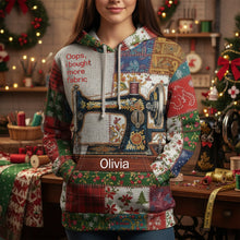 Load image into Gallery viewer, Oops, I Bought More Fabric - Personalized Hoodie for Sewing Lovers AOP Products MagicInPrints
