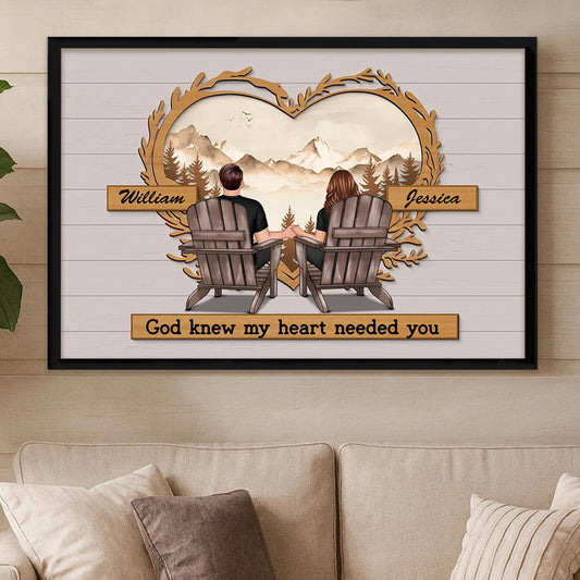 Personalized Couple Wall Art for Home Decor - Romantic Gift Other MagicInPrints