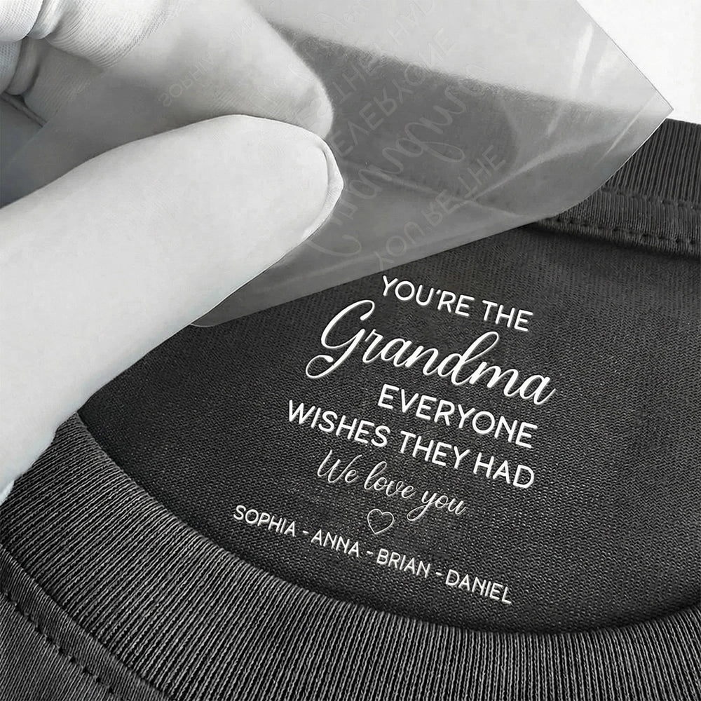 Personalized Grandma T-Shirt for Family Love - Perfect Gift Cloth MagicInPrints