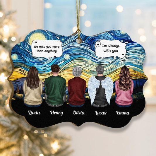 Custom Memorial Ornament for Family - Sentimental Keepsake Gift Ornament MagicInPrints