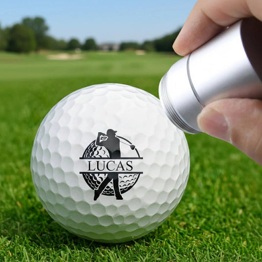 Personalized Golf Ball Stamp for Golfers - Perfect Gift for Golf Enthusiasts Sports MagicInPrints