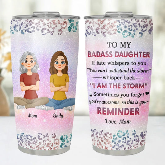 Personalized Tumbler for Daughter - Inspirational Gift from Mom Cup MagicInPrints