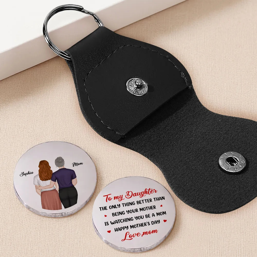 Personalized Mother-Daughter Keychain - Sentimental Gift for Mother's Day Keychain MagicInPrints