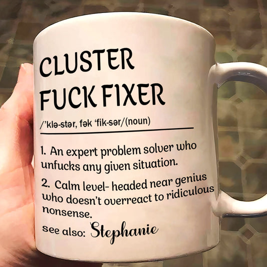 Funny Personalized Coffee Mug for Problem Solvers - Office Humor Gift Cup MagicInPrints