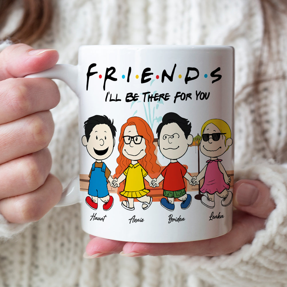 Personalized Friends Coffee Mug - I'll Be There For You Coffee Mug PopCulturePrints