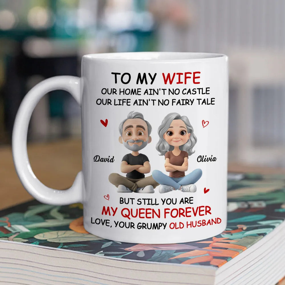 Personalized Wife Mug for Couples - Funny Anniversary Gift Cup MagicInPrints