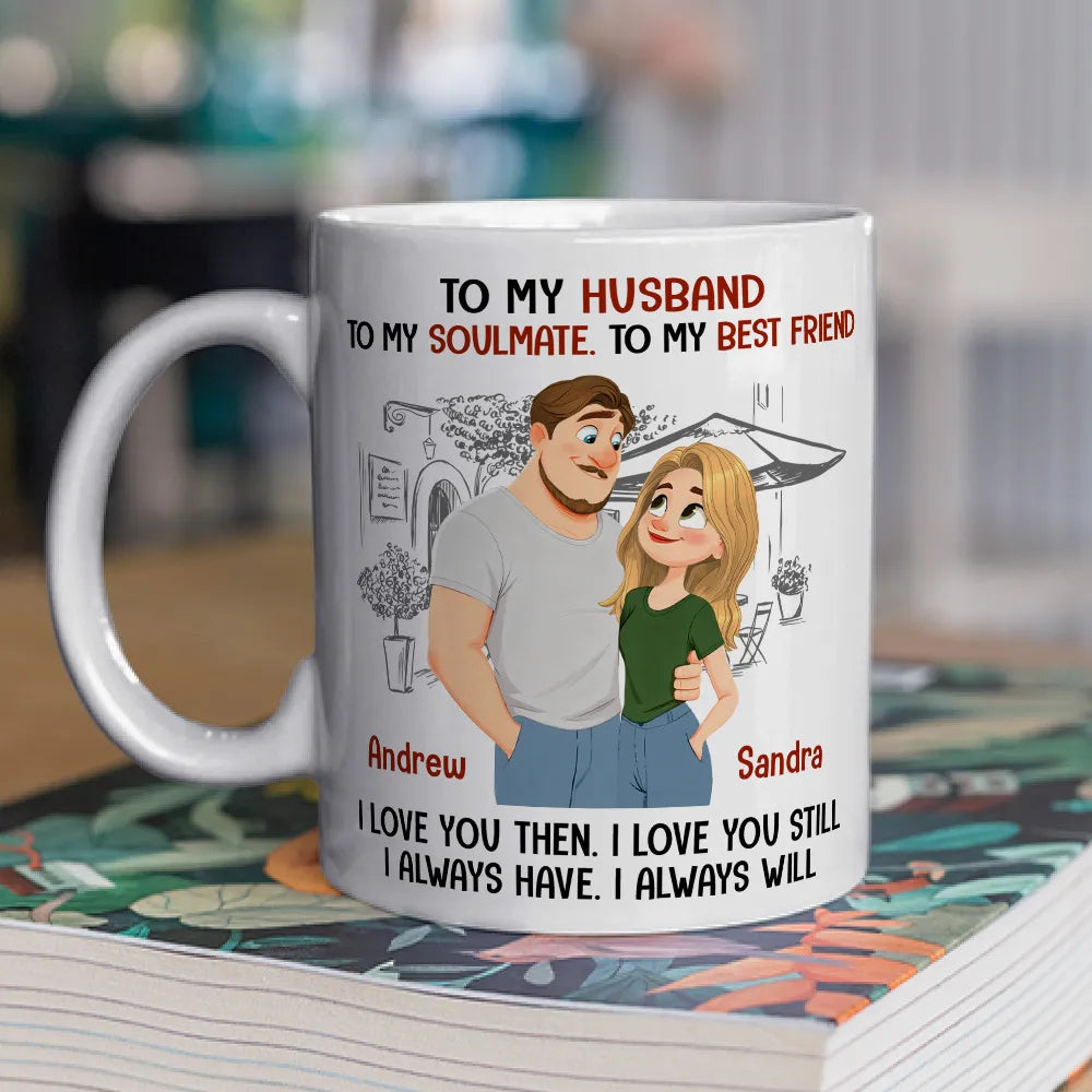 Personalized Husband Soulmate Mug for Couples - Anniversary Gift Cup MagicInPrints