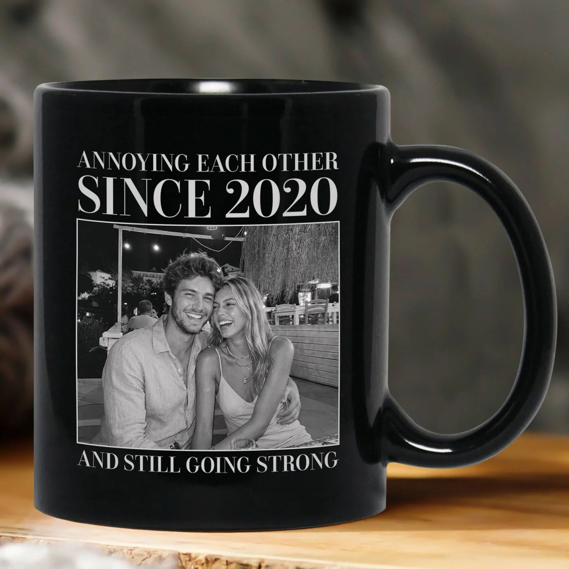Personalized Couples Mug for Anniversary - Funny Gift Since 2020 Cup MagicInPrints
