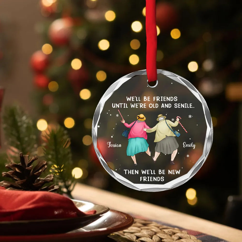 Personalized Friendship Ornament for Women - Sentimental Holiday Gift Ornament MagicInPrints