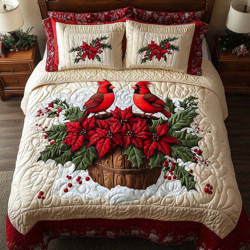 Capture the Beauty of Nature – Personalized Quilted Bedding Set – Gift for Nature Lovers Quilted Bedding Set V2 MagicInPrints