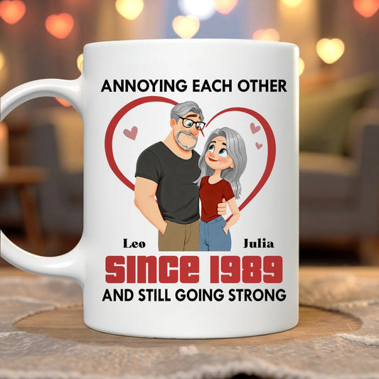 Personalized Couple Mug for Anniversaries - Funny and Sentimental Gift Cup MagicInPrints