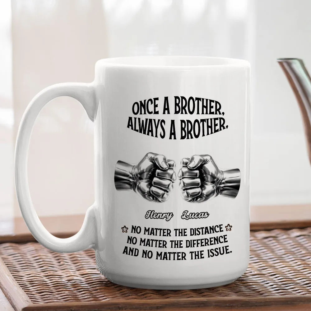 Personalized Brother Mug for Men - Friendship Gift Cup MagicInPrints