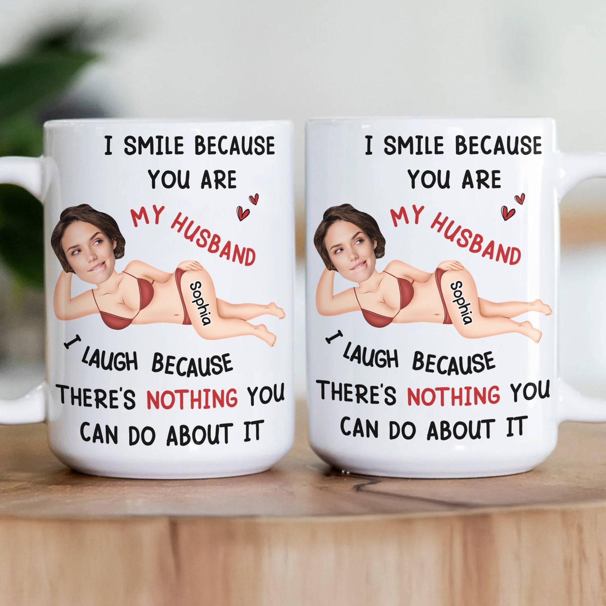 Personalized Funny Husband Mug for Couples - Humorous Gift Cup MagicInPrints