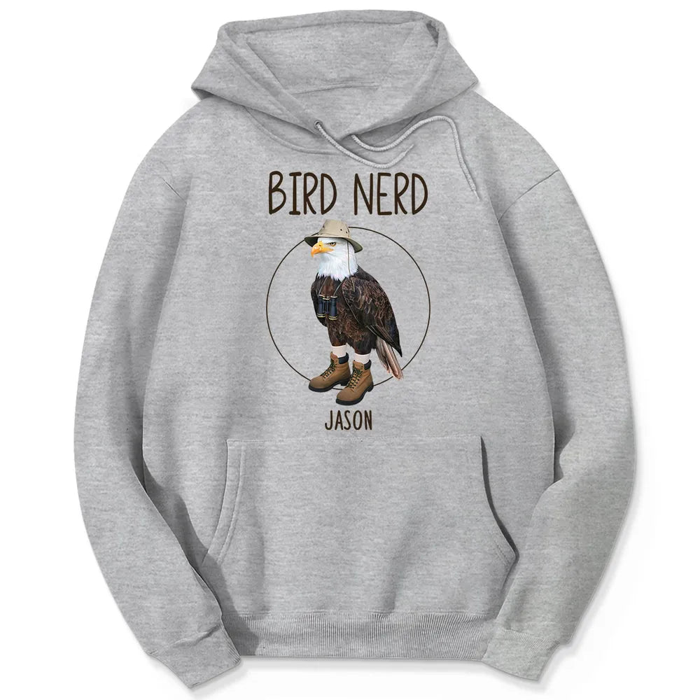 Personalized Bird Nerd T-Shirt for Birdwatchers - Fun Gift Cloth MagicInPrints